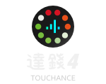 達錢 Logo - 深色版本