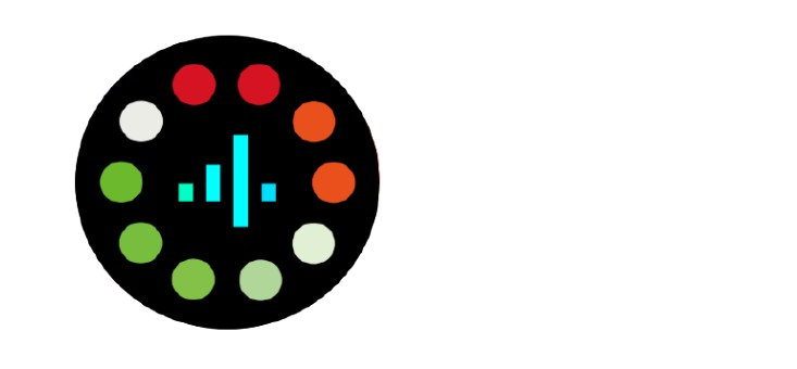 達錢 Logo - 深色版本