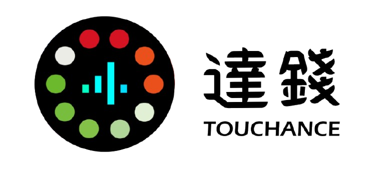 達錢 Logo - 淺色版本