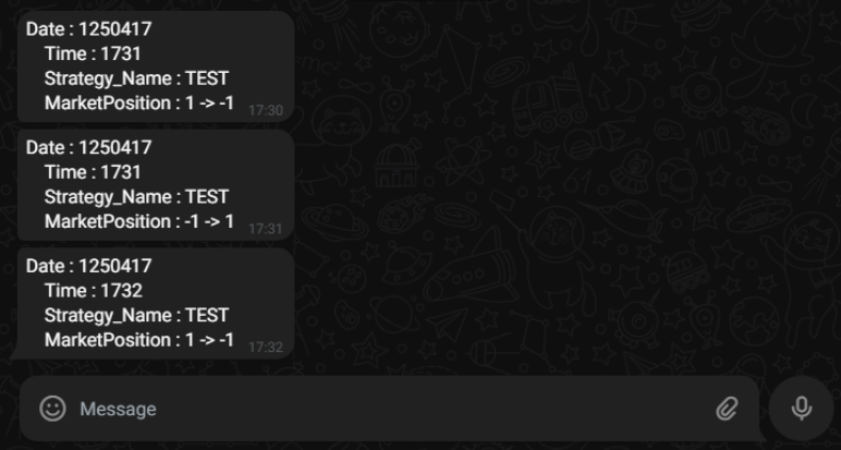 【有碼】MultiCharts 如何發送 Telegram Bot API 機器人通知!!
